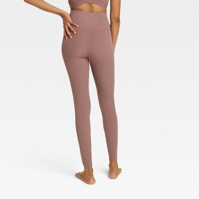 Women's Ultra High-Rise Rib Leggings - All in Motion™ | Target