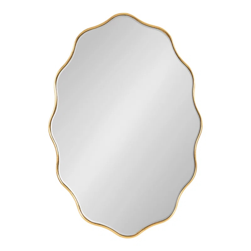 Scalloped Oval Bathroom Mirror | Wayfair North America