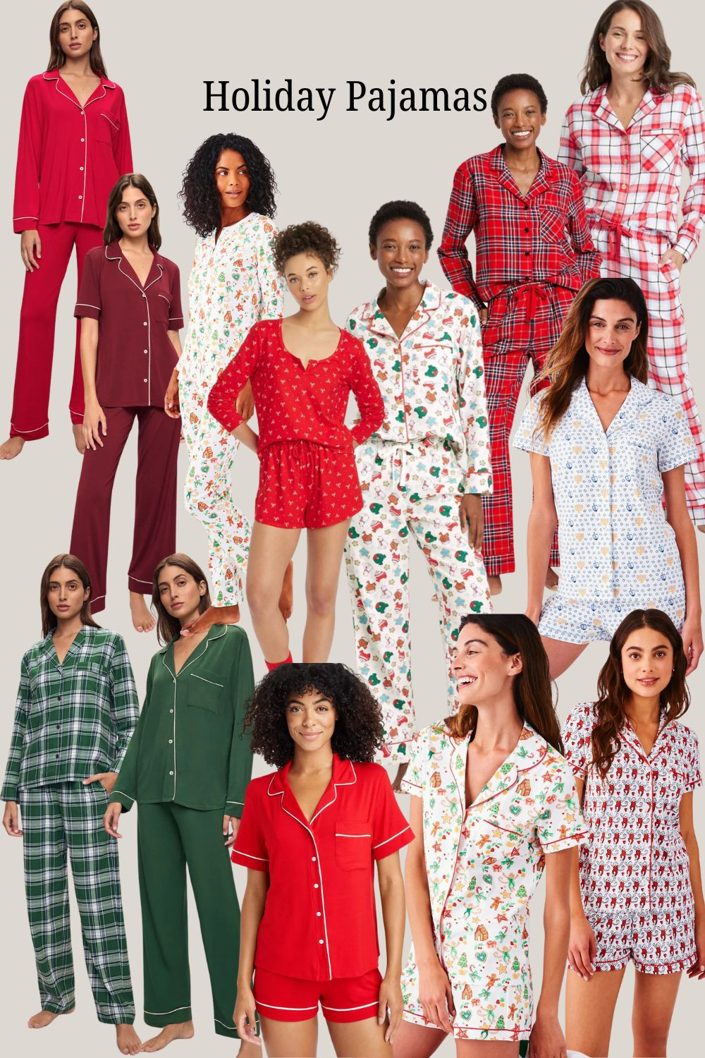 Holiday Pajamas ranging from a variety of prices! 

 #LTKHoliday #LTKSeasonal #LTKStyleTip