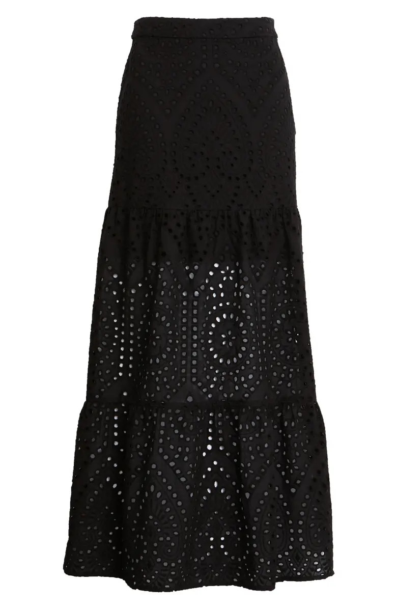 Eyelet Tiered Skirt | Nordstrom