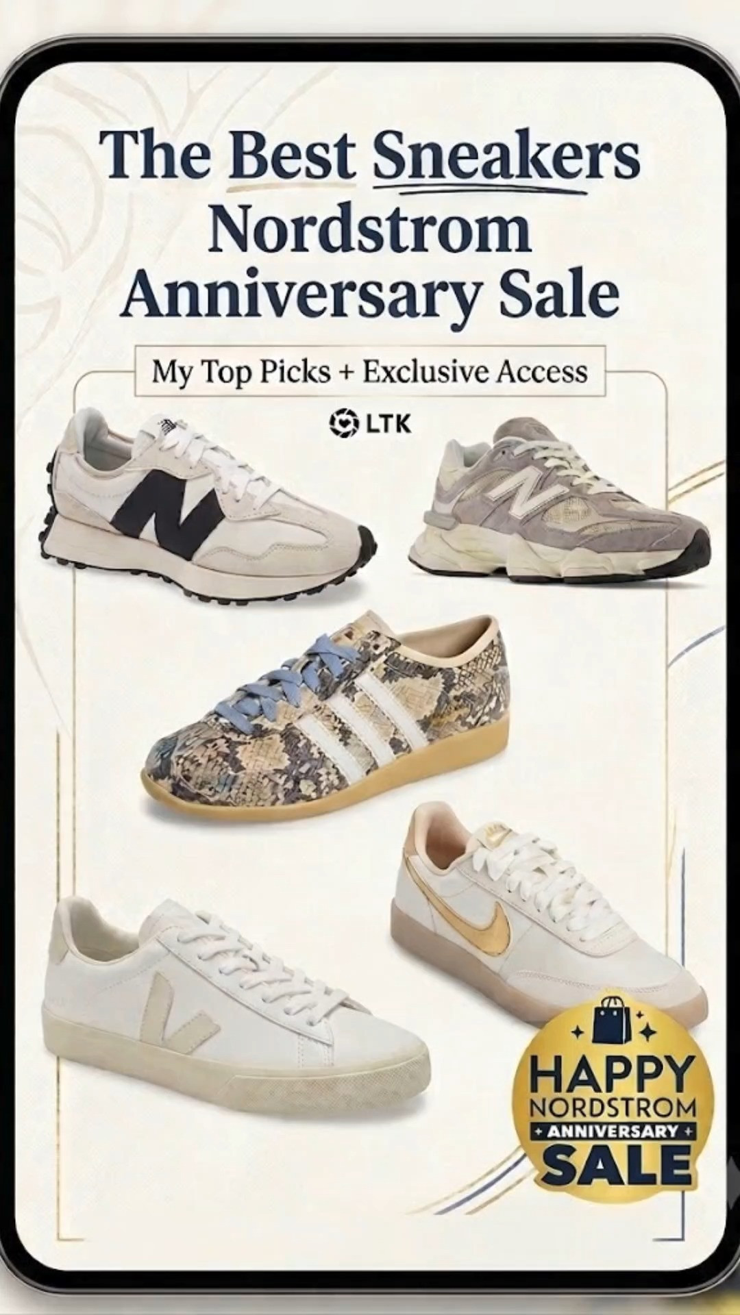 Footwear Rep POV: Best sneakers on the Nordstrom Anniversary Sale (there are some great styles never on sale!) #ltkshoecrush #nike #adidasjapan #adidassamba #newbalance #veja #nordstromanniversarysale

#LTKActive #LTKOver40 #LTKSaleAlert