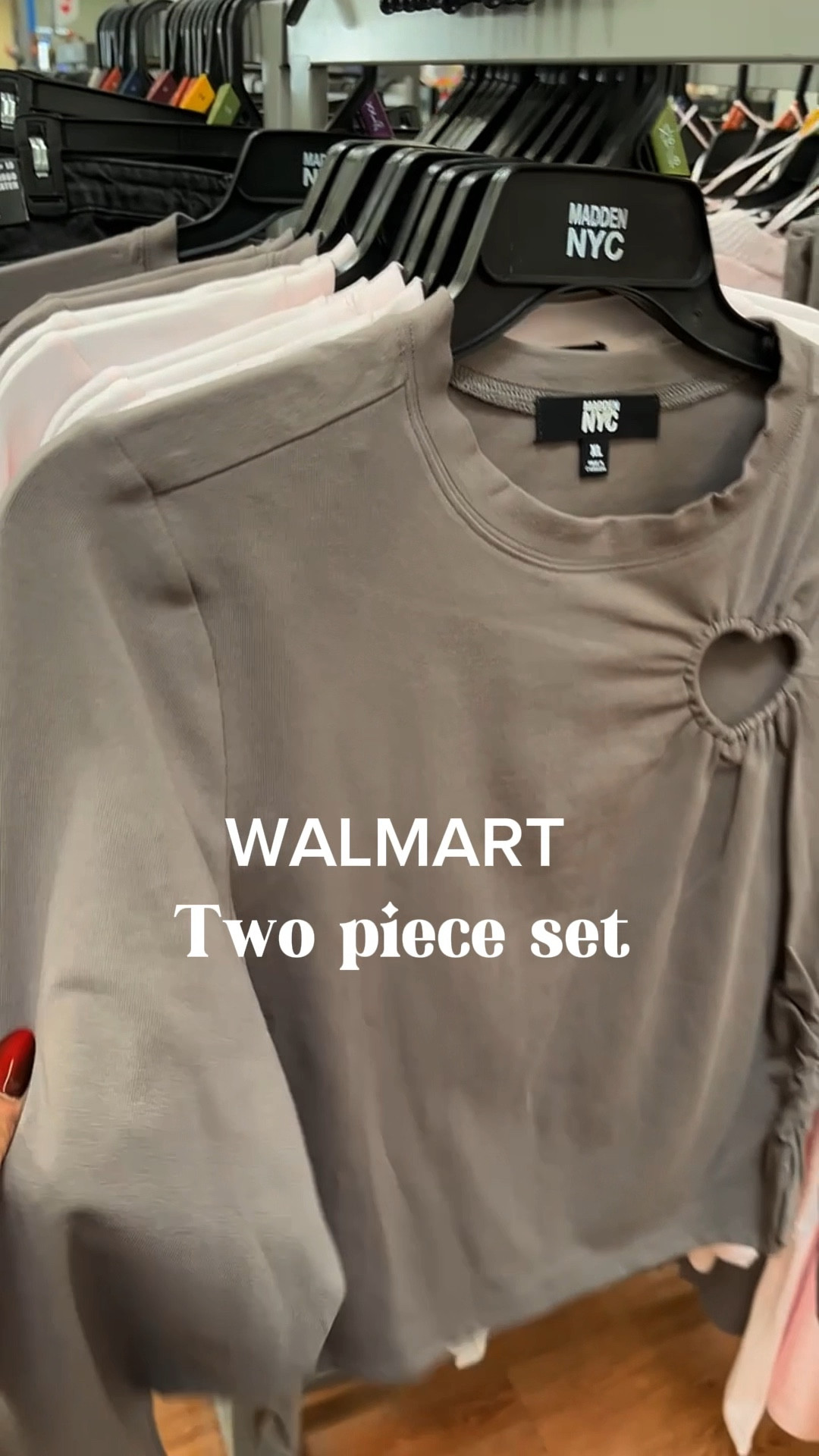 This two piece set is super cute it comes in two colors, gray & pink, choose your color. 

#LTKootd #LTKgrwm #LTKU