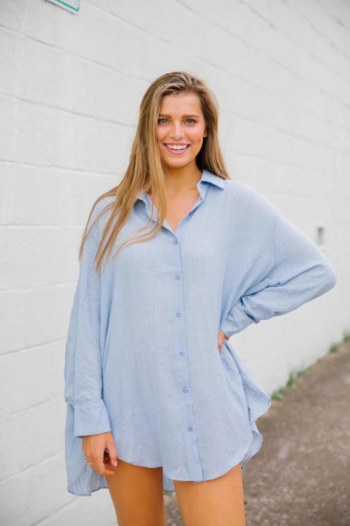 CHLOE LINEN COVERUP | Judith March