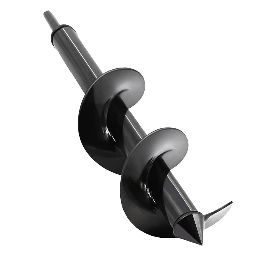 SYITCUN Auger Drill Bit for Planting - 4"X12" Heavy-Duty Garden Auger Spiral Drill Bit - Bulb Pla... | Amazon (US)