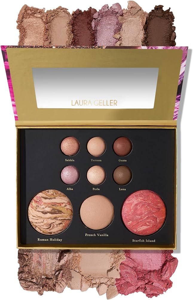 LAURA GELLER NEW YORK The Best of the Best Baked Palette - Tuscan Dreams - Full Size - Includes B... | Amazon (US)