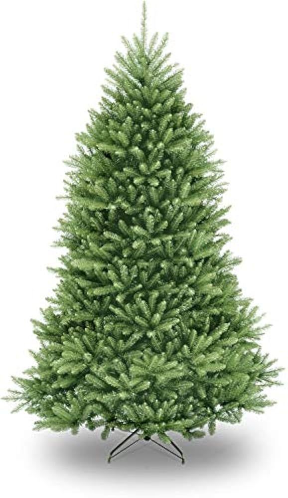 National Tree Company Artificial Full Christmas Tree, Green, Dunhill Fir, Includes Stand, 7.5 Fee... | Amazon (US)