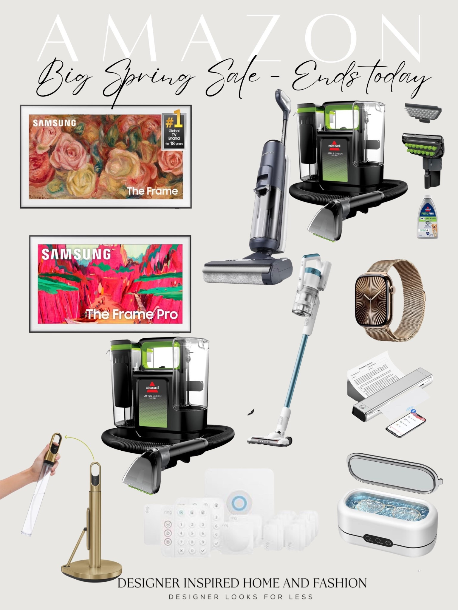 Amazon big spring sale electronics and home cleaning appliances on sale! 

#LTKHome #LTKSaleAlert