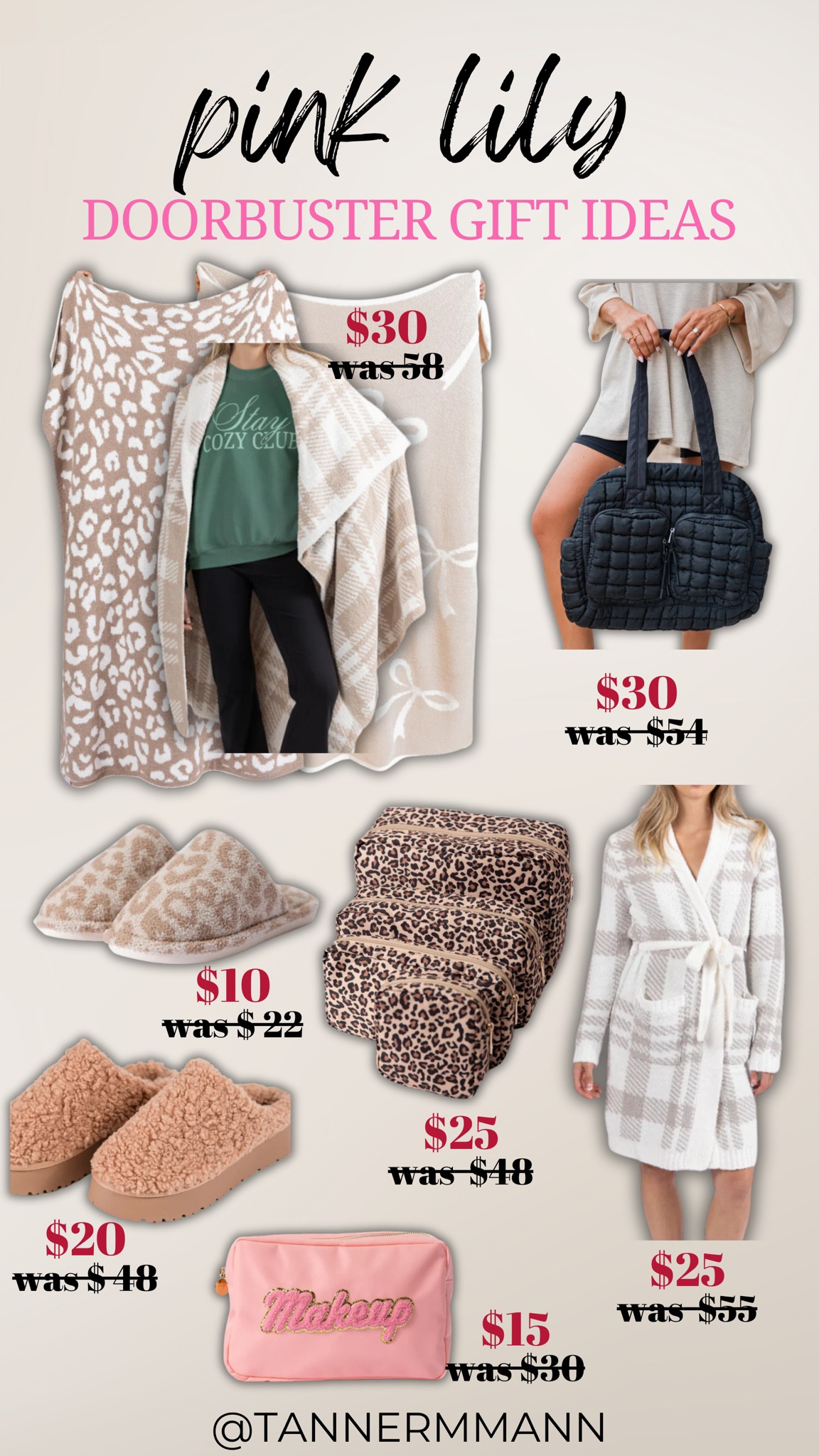 Pink Lily 35% OFF EVERYTHING including doorbusters with code TANNER
#GiftsForHer #StockingStuffers

#LTKStyleTip #LTKCyberWeek #LTKGiftGuide