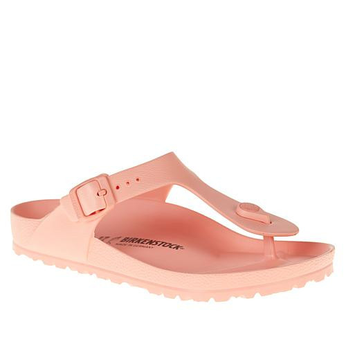 Birkenstock Gizeh Essentials EVA Thong Sandal - Fashion Colors - Orange - 6/6.5 | HSN