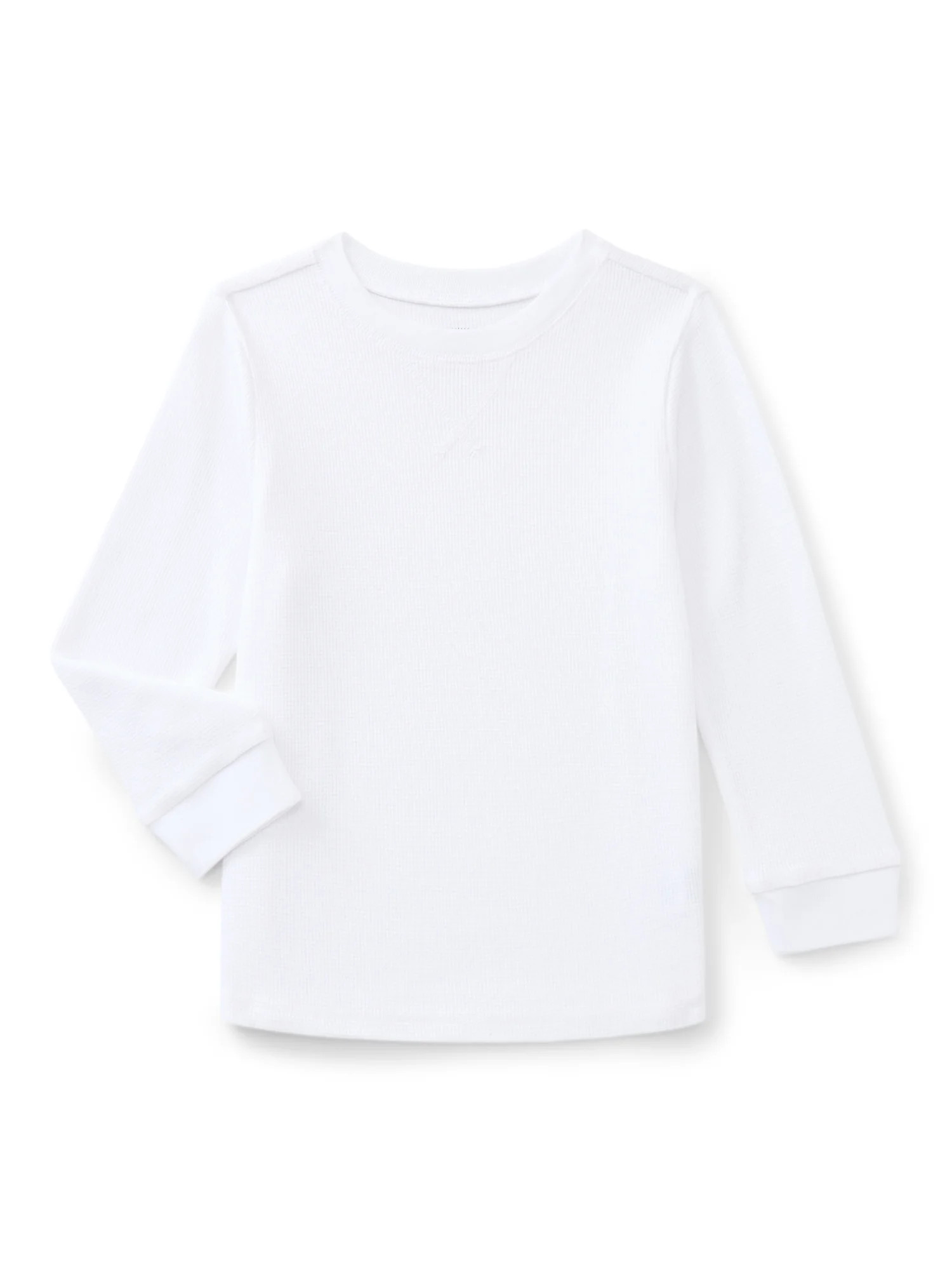 Garanimals Toddler Boys Holiday Micro Thermal Tee with Long Sleeves, Sizes 18M-5T | Walmart (US)