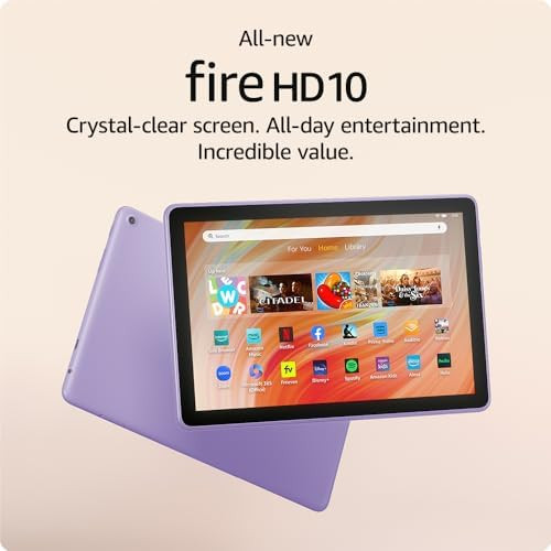 All-new Amazon Fire HD 10 tablet, built for relaxation, 10.1" vibrant Full HD screen, octa-core p... | Amazon (US)