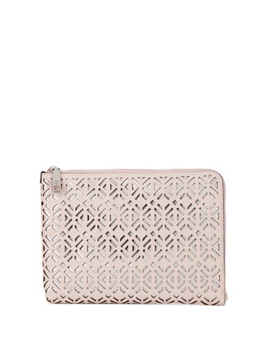 IVANKA TRUMP Rio Leather Tech Clutch | Lord & Taylor