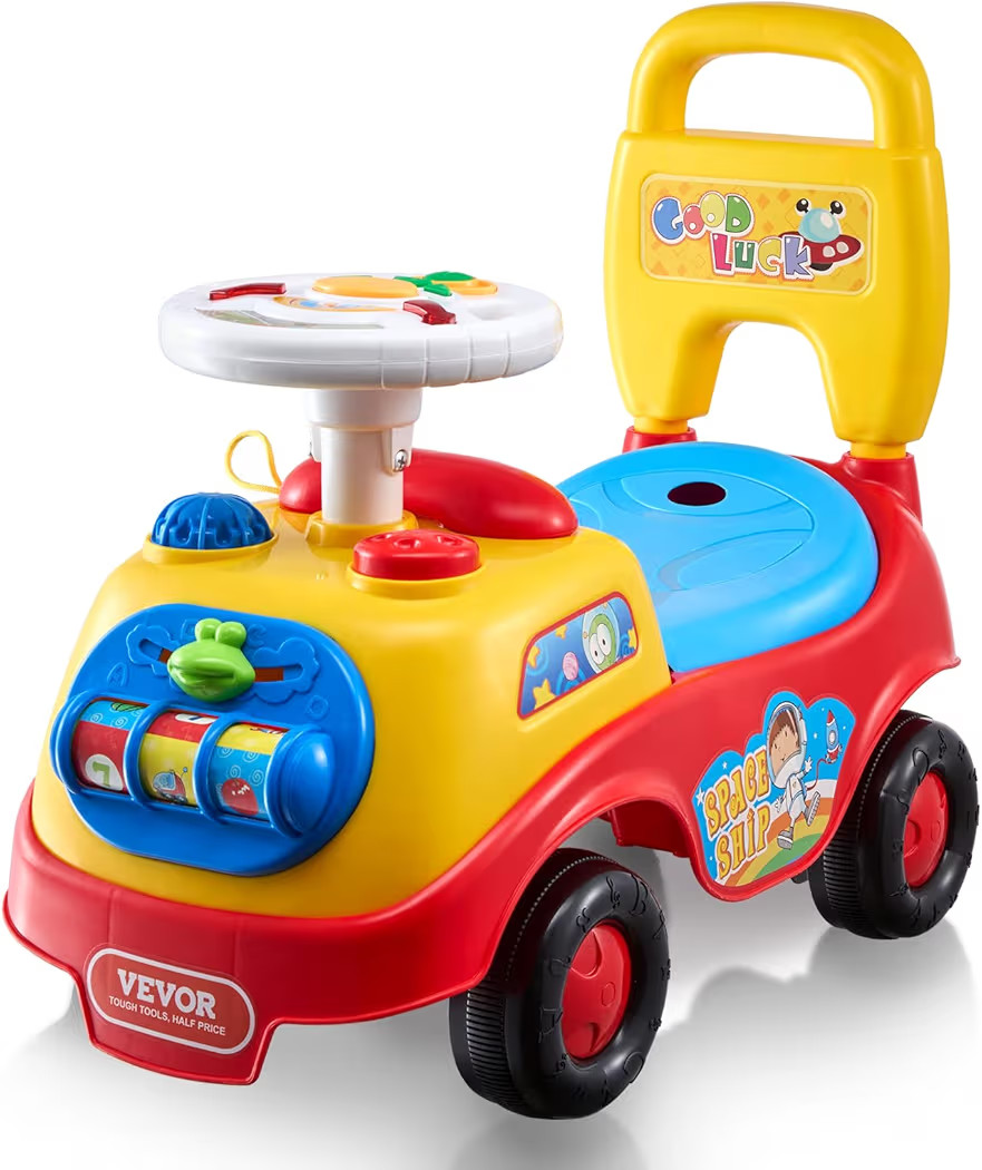 VEVOR Ride On Push Car for Toddlers, Ages 19+ Months, Ride Racer, Sit to Stand Toddler Ride On To... | Amazon (US)