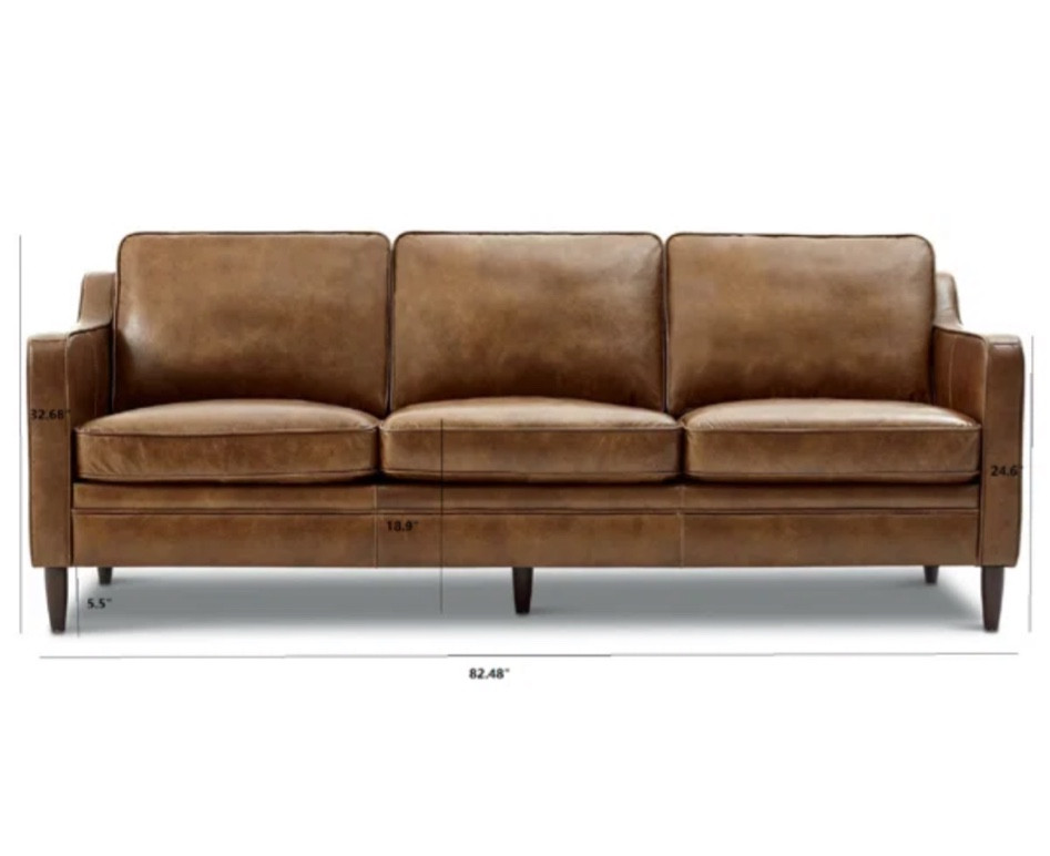 Great deal on real leather sofa

#LTKhome