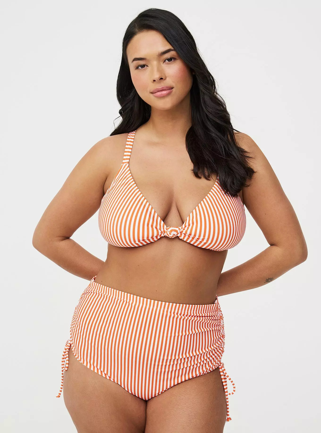 Wire-Free Knotted Triangle Bikini Top | Torrid (US & Canada)