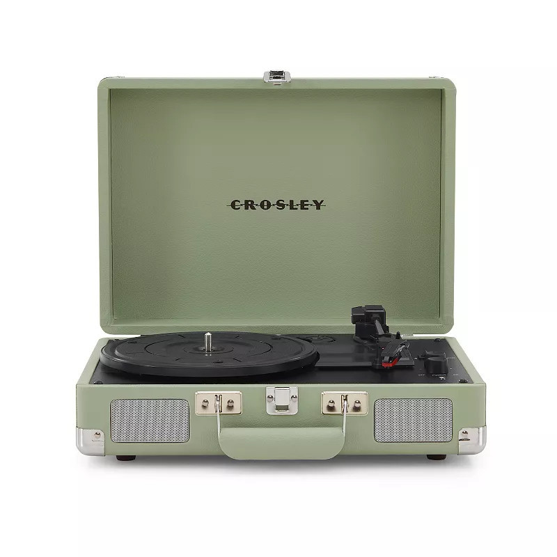 Crosley Cruiser Plus Turntable Record Player, Green | Kohl's