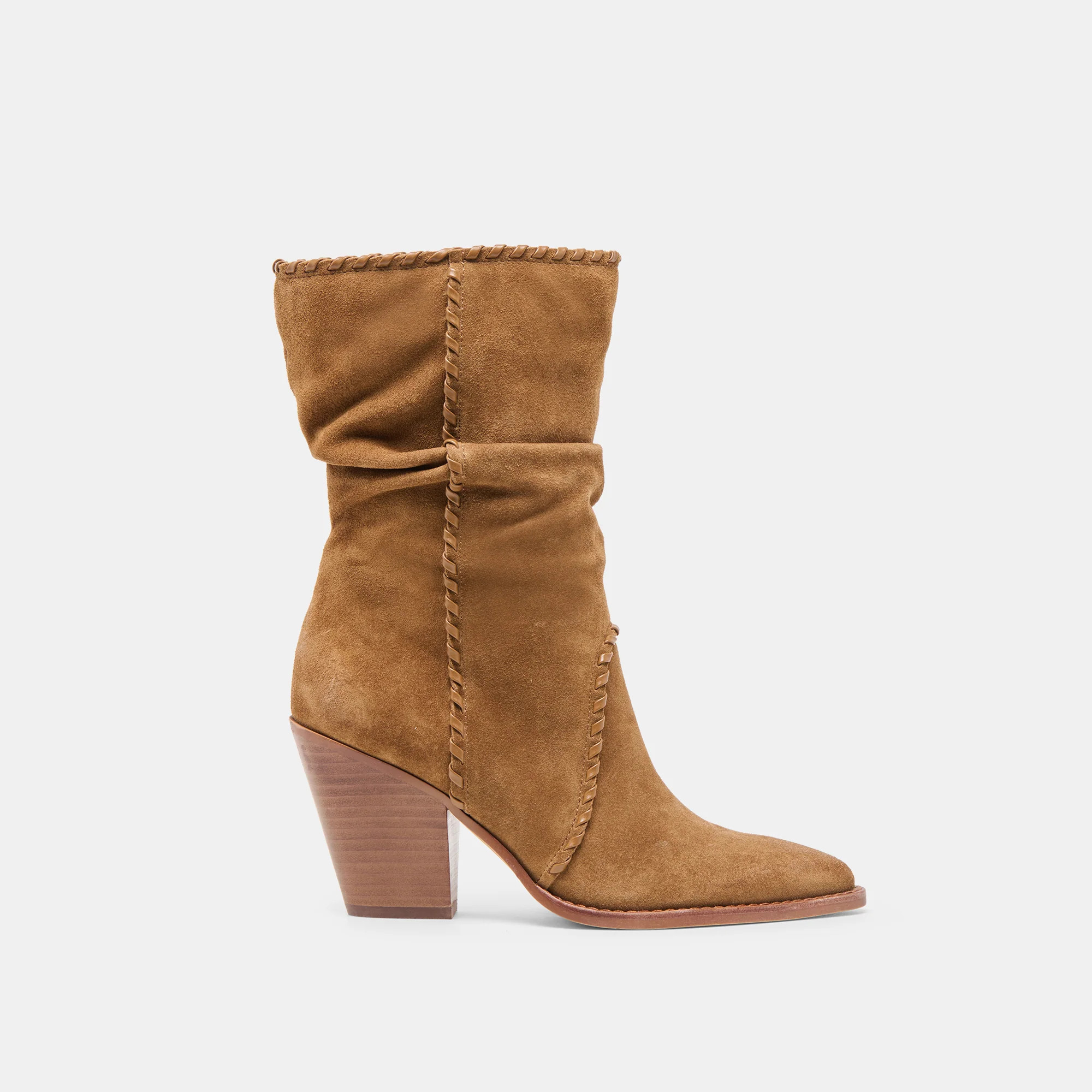 Julith Boots Lt Brown Suede | DolceVita.com