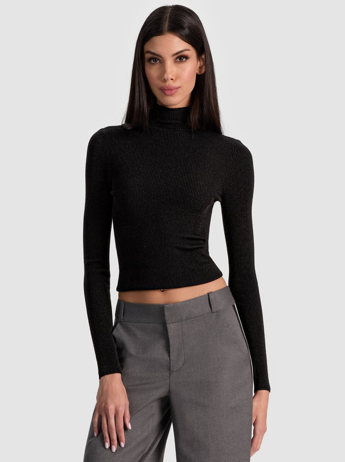 ROBERTA RIBBED TURTLENECK | Alice + Olivia