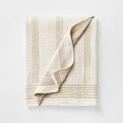 Double Gauze Stripe Throw Blanket - Threshold™ designed w/Studio McGee | Target