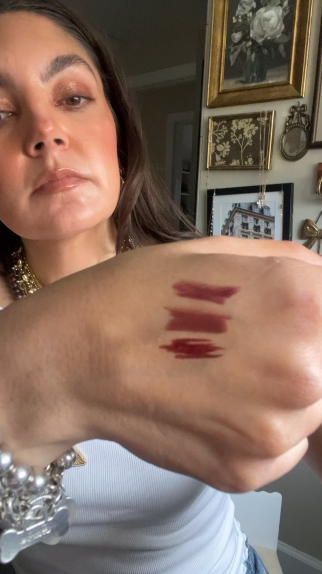 Burgundy eyeliner comparison