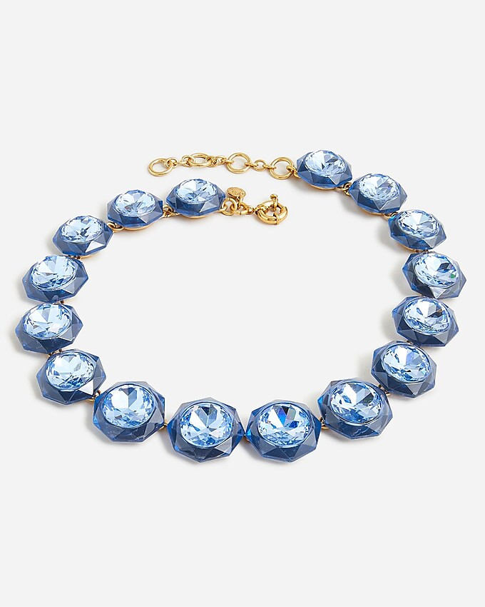Faceted stone necklace | J. Crew US