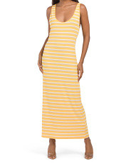 Ribbed Stripe Tank Dress | Marshalls