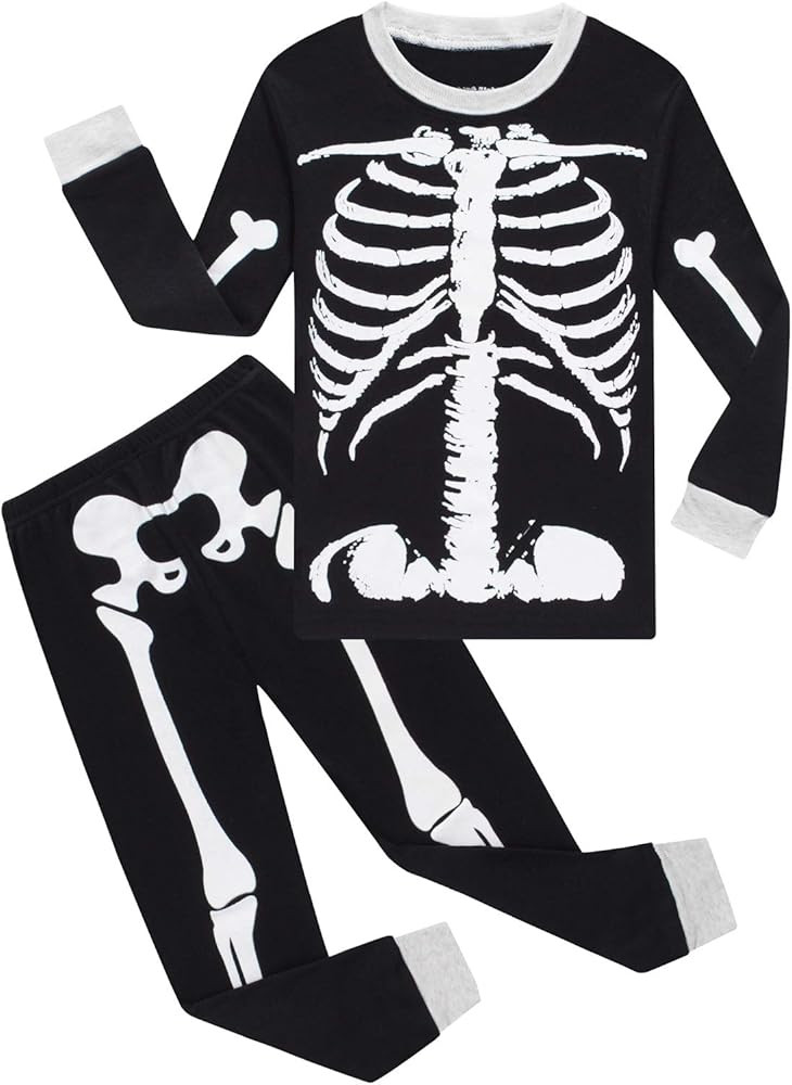 Dolphin&Fish Boy Pajamas Long Sleeve Cotton Kids Clothes Toddler Boys Sleepwear | Amazon (US)