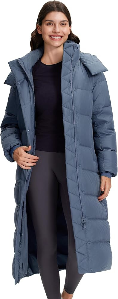 Pioneer Camp Women's Thickened Long Down Jacket 650+ Fill Power Puffer Jacket Winter Coat Parka J... | Amazon (US)
