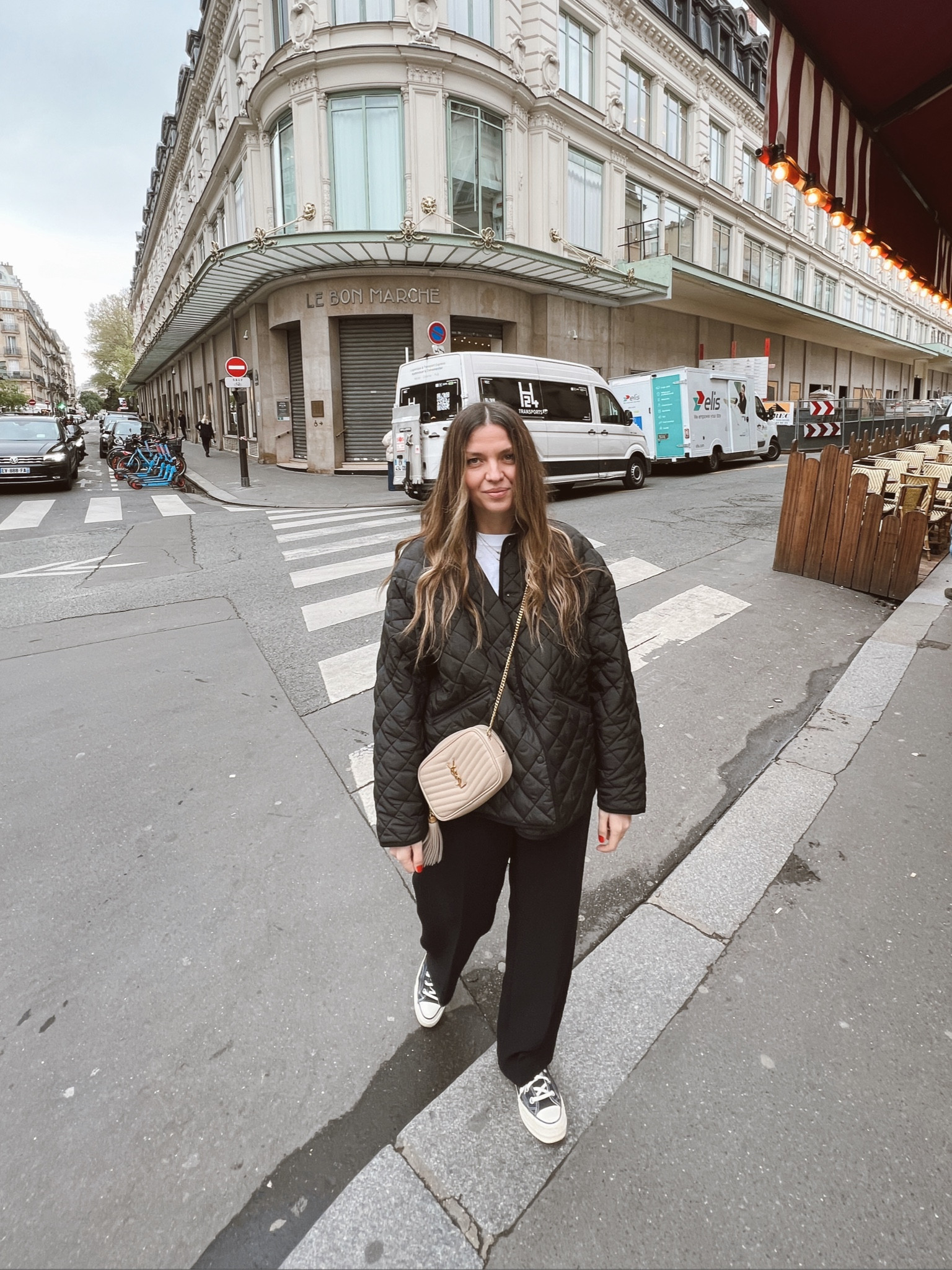 Much colder in Paris than I expected so lots of layering these days! 😁

Pants: Aritzia, linked similar
Jacket: Toteme
Kicks: Chuck 70s
Bag: YSL

#LTKfit #LTKSeasonal #LTKstyletip