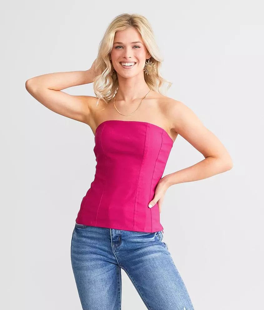 ExclusiveCorset Tube TopWillow & RootPrice $29.99Rated 4 out of 5 stars by 2 reviewers2 ReviewsWh... | Buckle