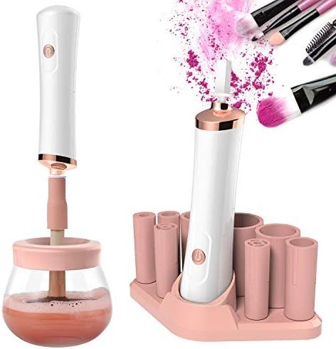 Senbowe Upgraded Makeup Brush Cleaner and Dryer Machine, Electric Cosmetic Automatic Brush Spinne... | Amazon (US)