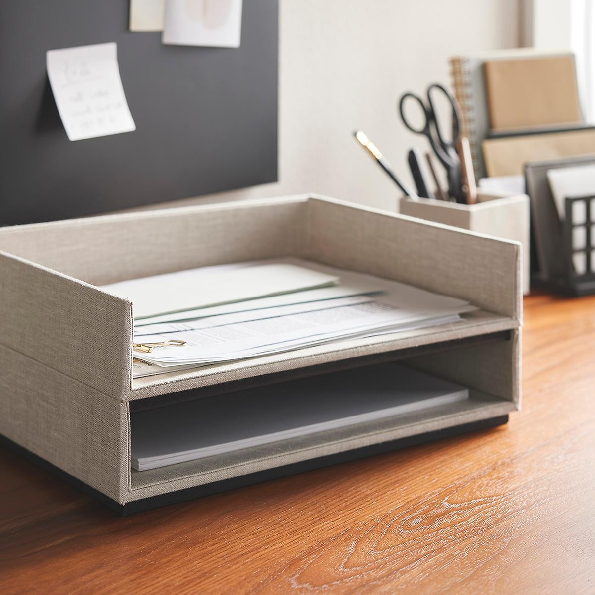 Marie Kondo Calm Letter Tray Pkg/2 | The Container Store