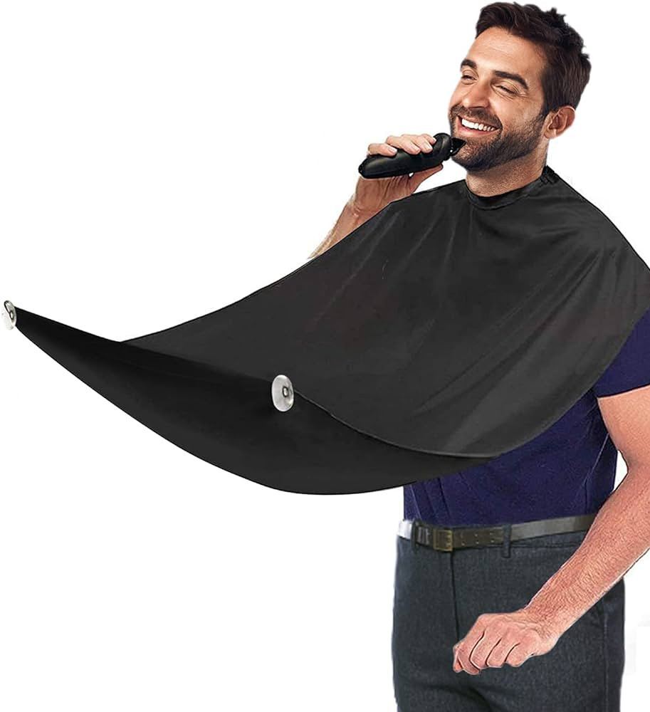 Beard Bib Apron for Men, Christmas Day Gift Beard Trimming Catcher Bib for Shaving & Hair Clippin... | Amazon (CA)