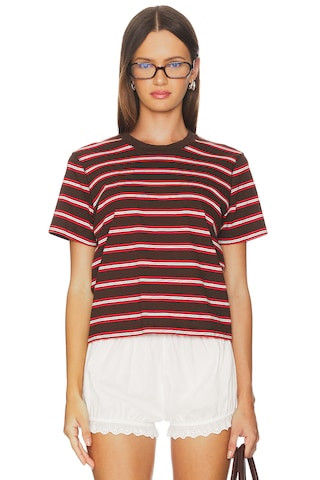 Multi Striped Boyfriend Tee
                    
                    La Ligne | Revolve Clothing (Global)