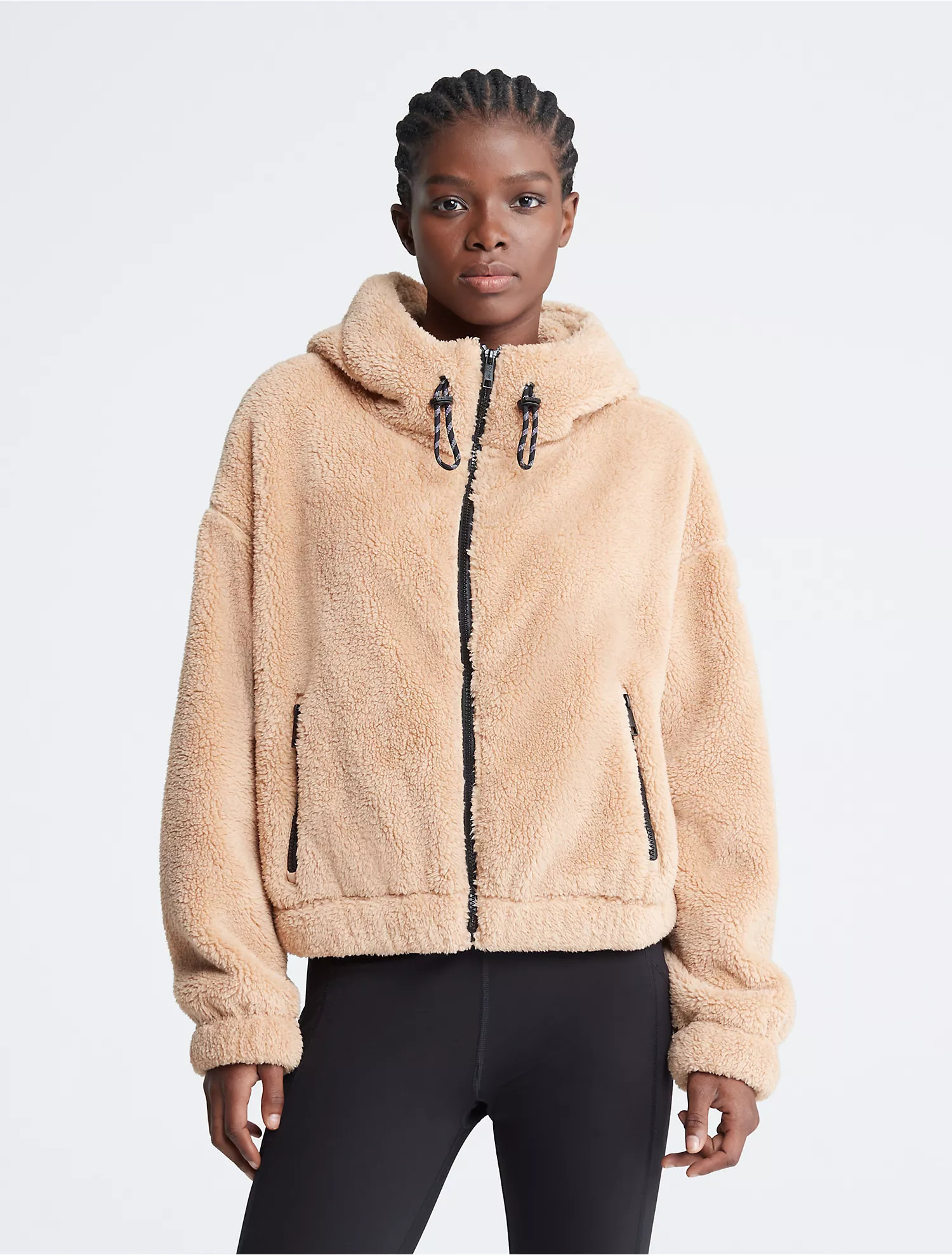 Hooded Sherpa Jacket | Calvin Klein | Calvin Klein (US)