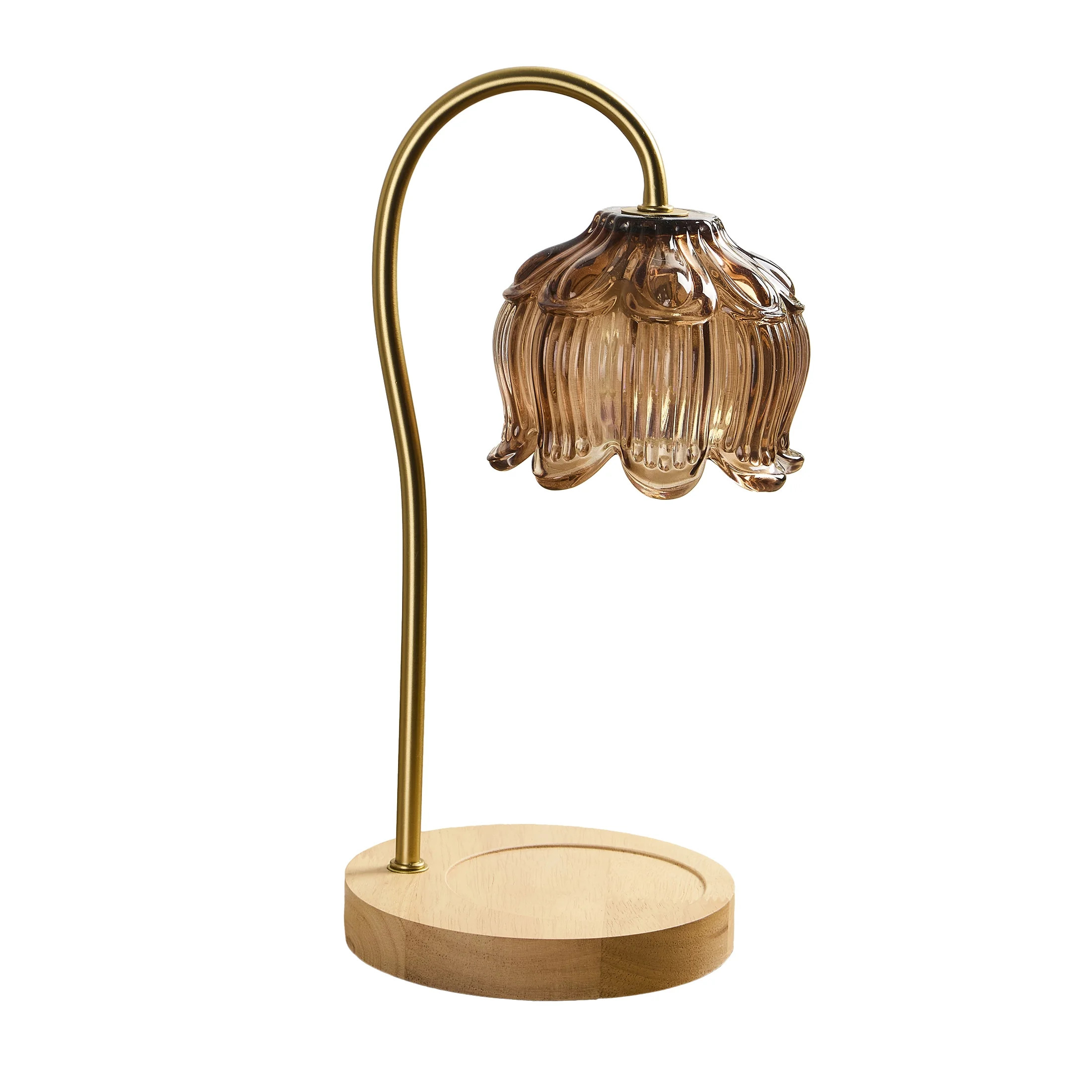 Home Décor Collection Brown 13" Candle Warmer Lamp | Walmart (US)