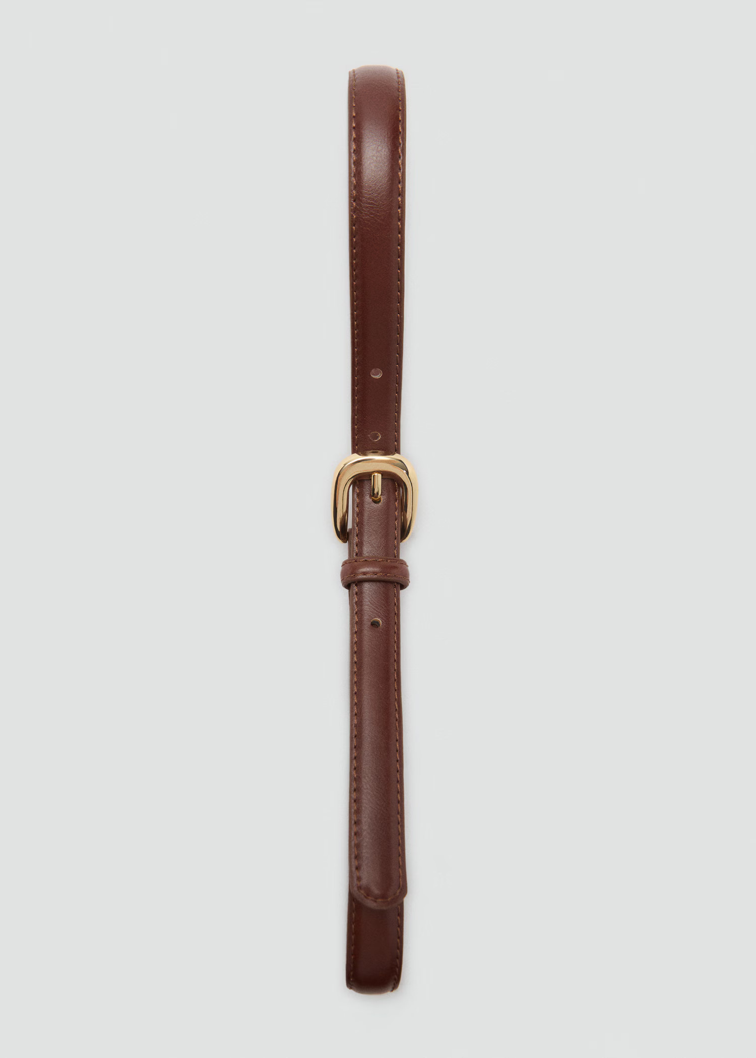 Buckle skinny belt - Women | MANGO USA | Mango (US/MX/AU)