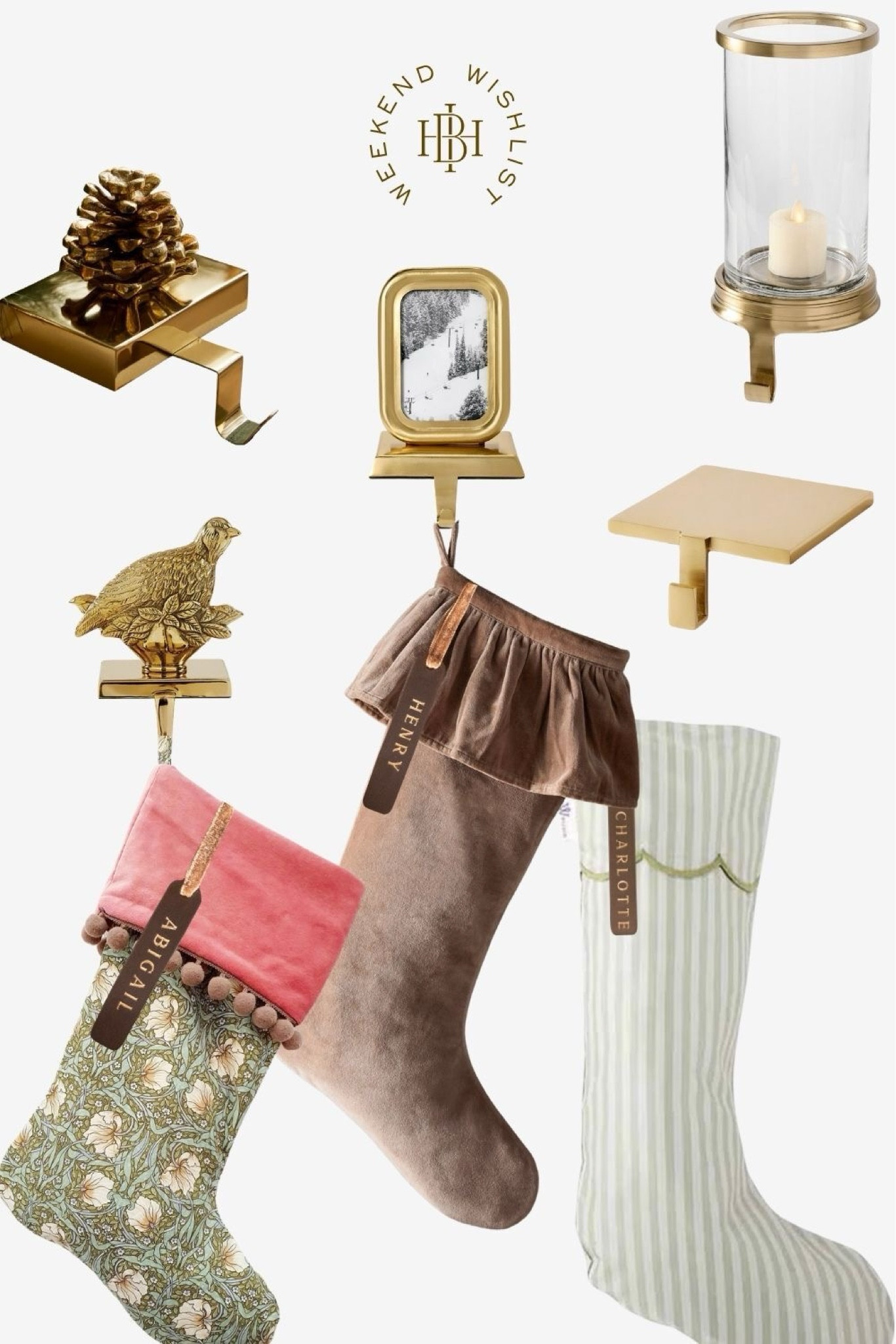 Weekend wishlist round up of some favorite stocking and stocking holders 🎄

#LTKSeasonal #LTKHoliday #LTKHome