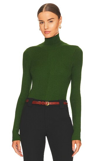 x REVOLVE Peyton Turtleneck Sweater in Forest Green | Revolve Clothing (Global)