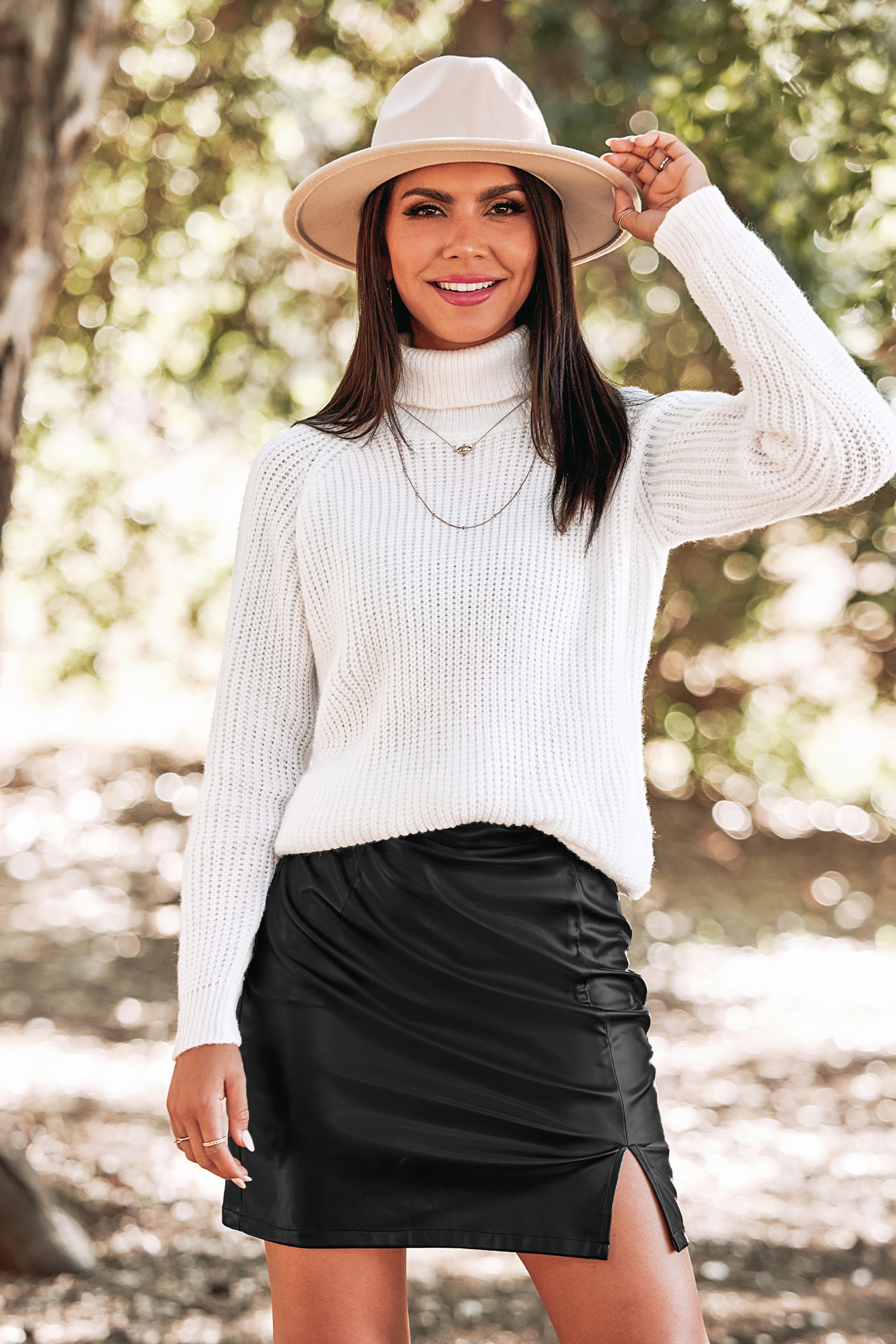 X Macy Autumn Air Rib Turtleneck SweaterHOT | Cupshe US