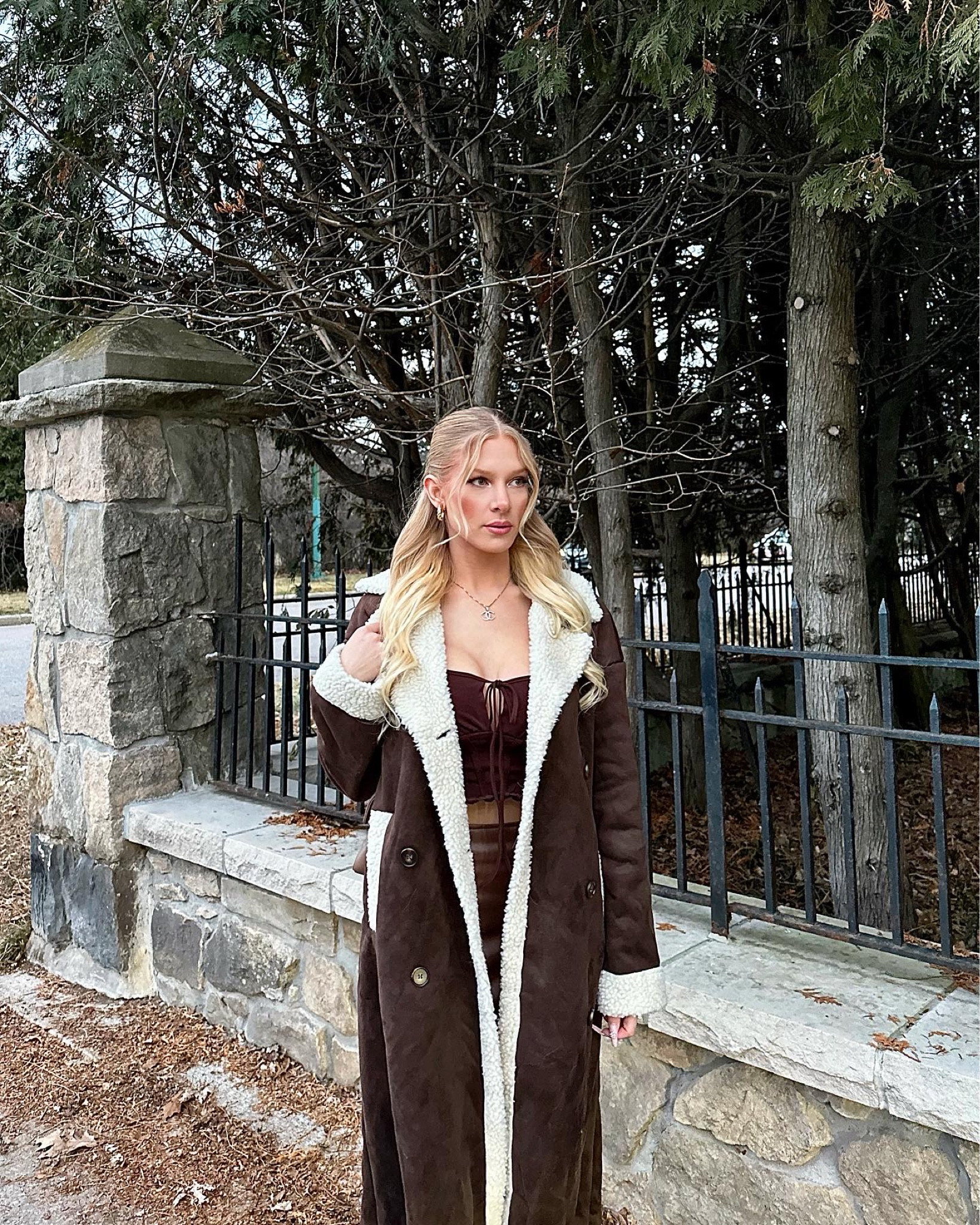 hot cocoa & cookies please ♡ @sheinofficial #SHEINpartner
🔎Two Tone Double Breasted Teddy Lined Lapel Neck Drop Shoulder Coat (ID: 22131226) 
🔎Qutie Knot Detail Asvmmetrical Hem Cami Top (ID:2396355) 
🔎Frenchy Split Hem PU Leather Bodycon Skirt (ID: 24299891)
.
.
Fall to winter outfit , fall to winter transition , fall fashion , fall outfits , winter fashion , winter outfit , shein outfit , mini skirt , leather skirt
.
.
#falltowinter #fallfashion #falloutfits #winterfashion #winteroutfit #furcoat #suedejacket #miniskirt #sheinoutfits #sheinoutfit #leatherskirt 

#LTKfindsunder50 #LTKsalealert #LTKstyletip