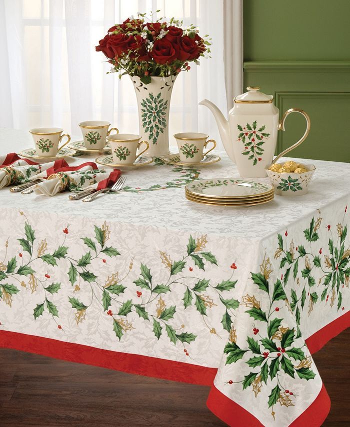 Lenox Holiday Tablecloth, 60 | Macys (US)
