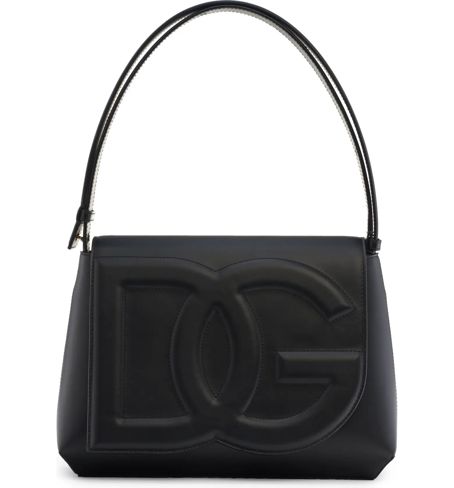 DG Logo Leather Shoulder Bag | Nordstrom