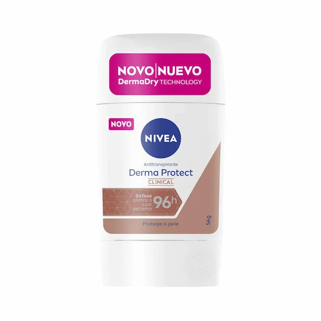 Desodorante Antitranspirante Stick Barra Nivea Derma Protect Clinical Feminino 9... | Drogasil BR