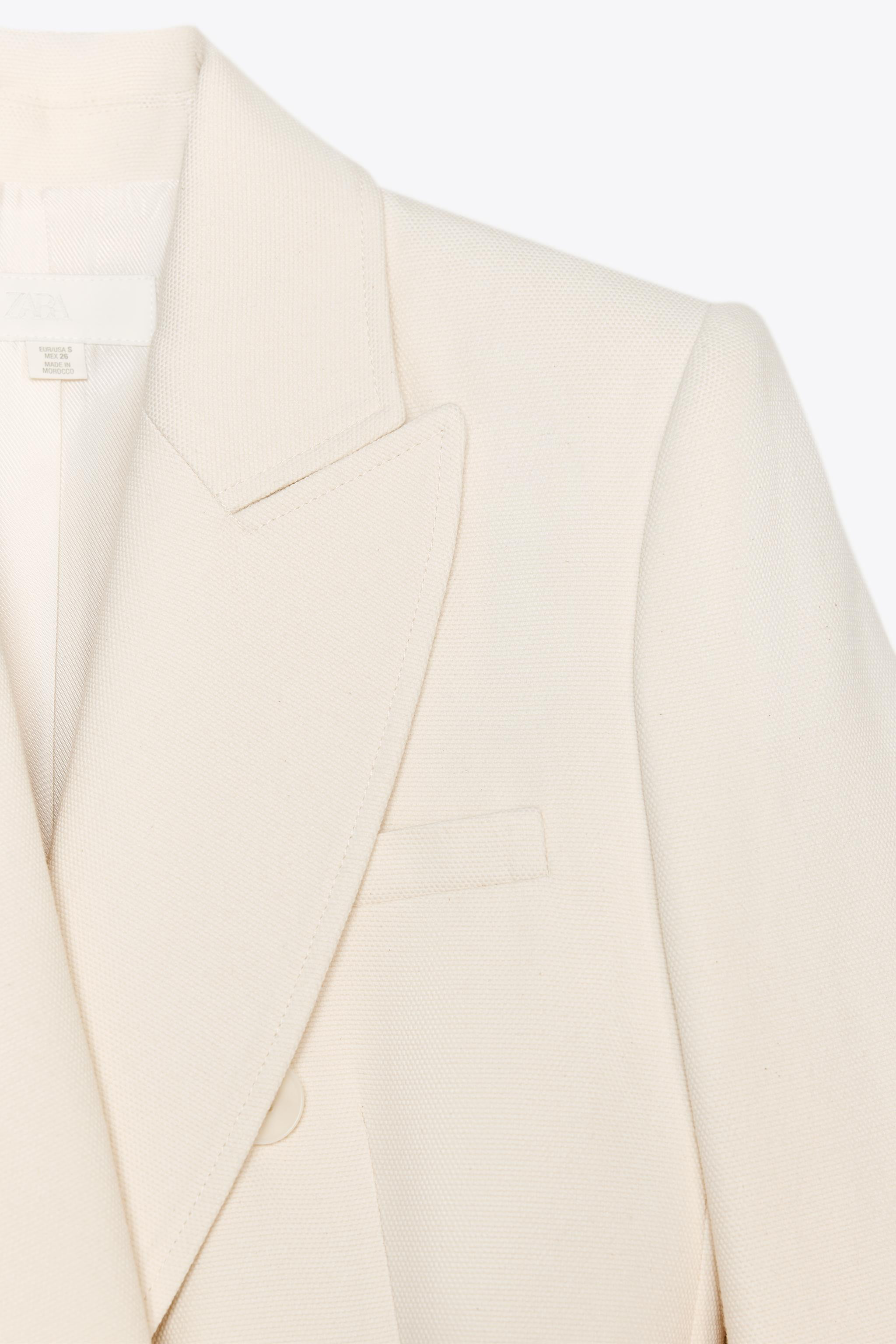 DOUBLE BREASTED LONG BLAZER | Zara US