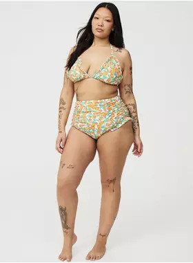 Ruffle Cheeky Swim Bottom | Torrid (US & Canada)