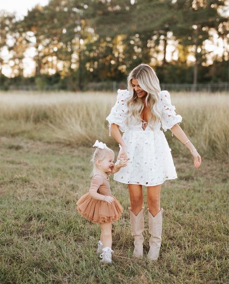 family pictures, white dress, toddler girl dress, toddler tutu, free people, bridal outfit, bride to be, western boots (wearing size XS) 

#LTKkids #LTKfamily