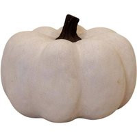 Four Candle Cotton White Large Ceramic Pumpkin Ornament | Debenhams UK