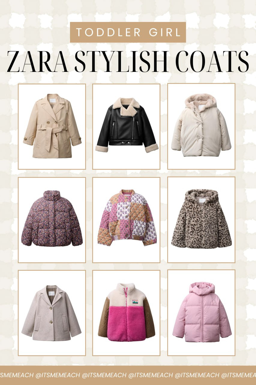 These Zara toddler girl coats are seriously the cutest way to keep your little one warm this season. Every piece feels stylish yet comfy for chilly walks or holiday outings.

 

 #LTKSeasonal #LTKStyleTip #LTKKids