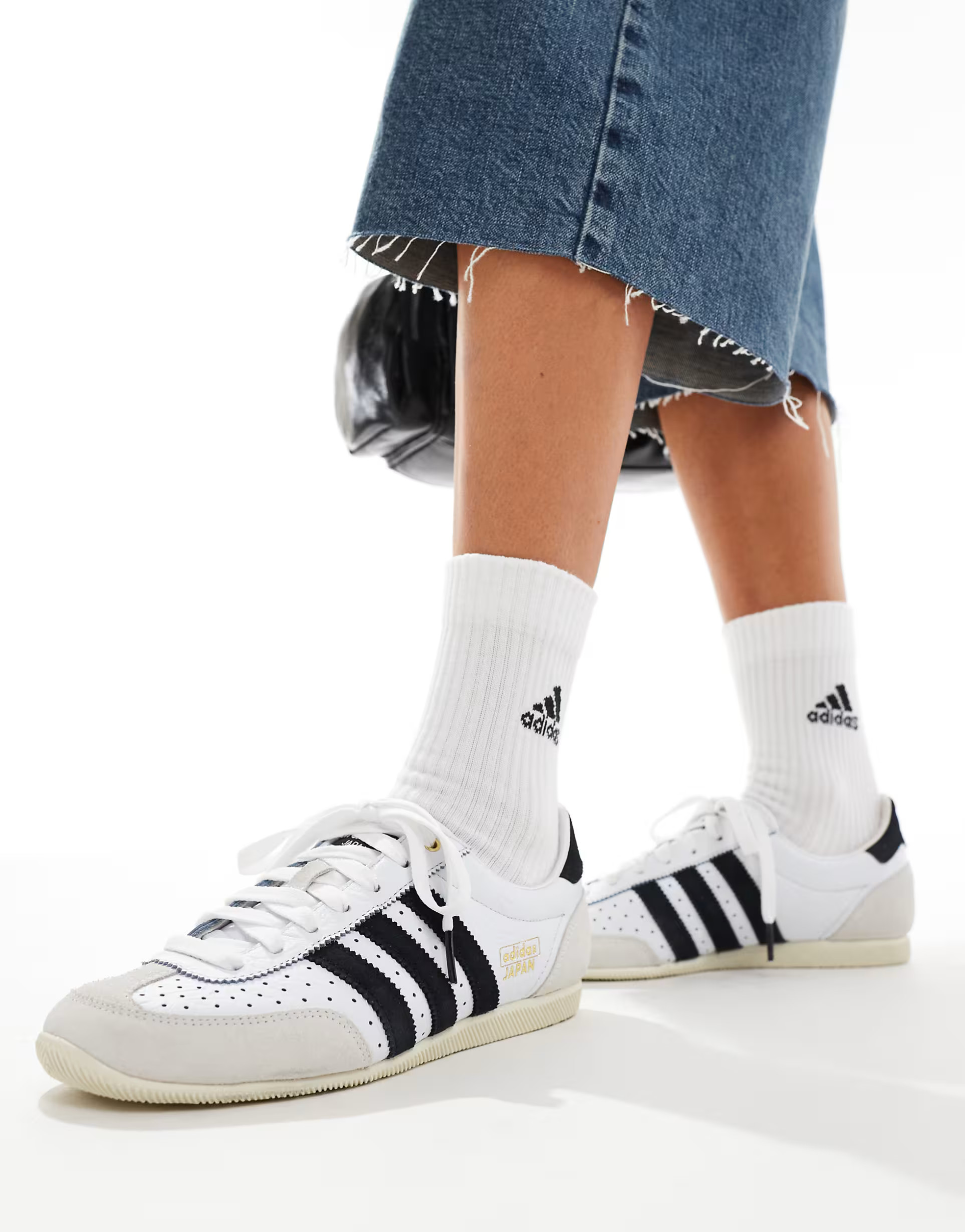 adidas Originals Japan low sneakers in white and black | ASOS (Global)